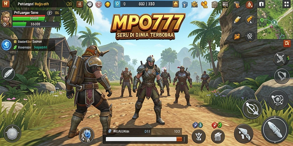 Tampilan gameplay MPO777 yang menakjubkan di dunia terbuka.