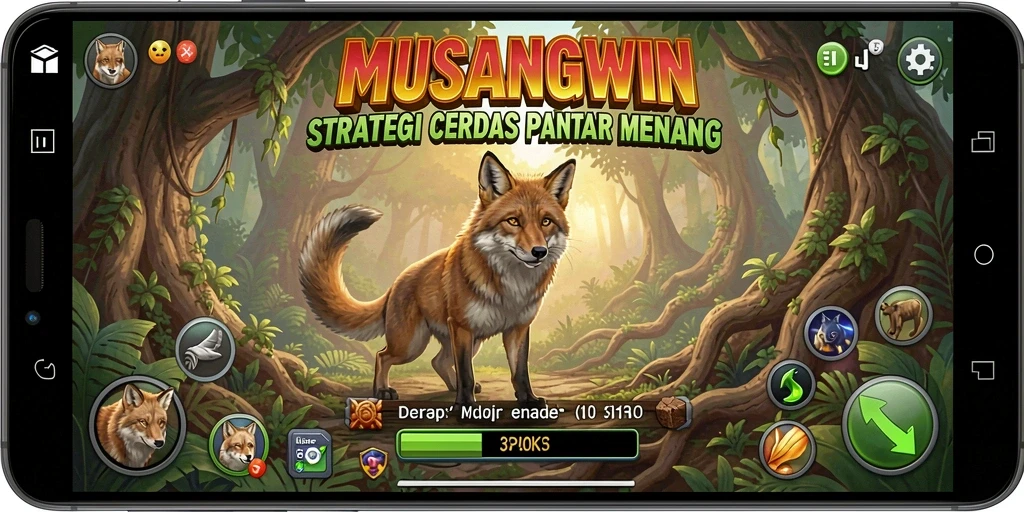 Gameplay strategis yang seru dan menantang di MUSANGWIN.