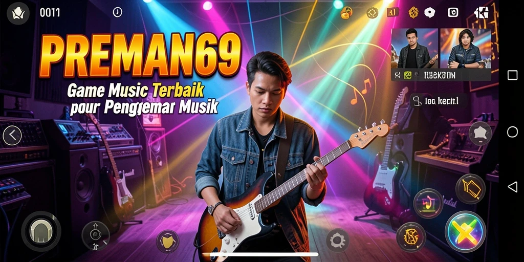 Tampilan gameplay seru dan menantang di PREMAN69.
