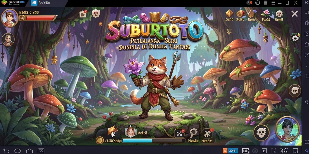 Tampilan gameplay SUBURTOTO yang menakjubkan dan penuh aksi.