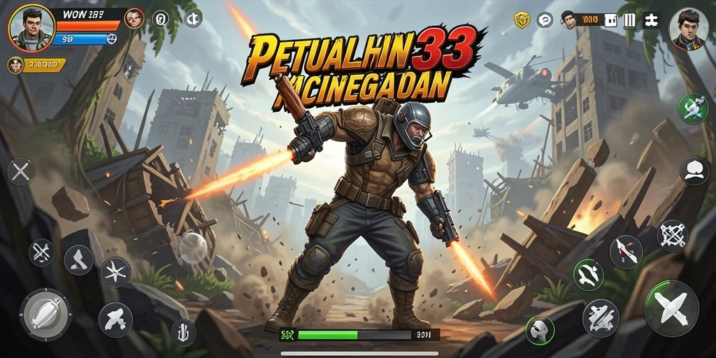 Tangkapan layar gameplay WOW33 menampilkan aksi seru dalam pertempuran.